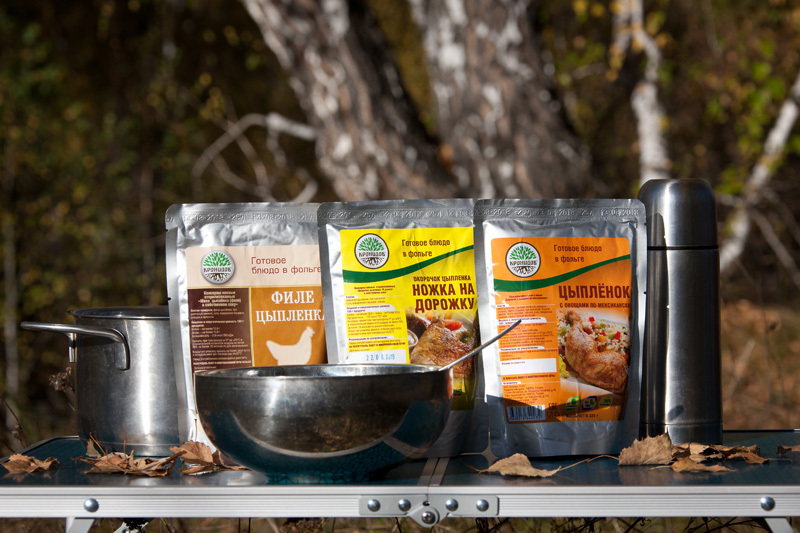 готовые блюда в дорогу